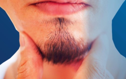 ヒゲ脱毛専用モード搭載